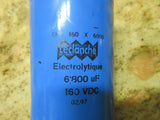 LECLANCHE CAPACITOR ELECTROLYTIQUE 6800 UF 160VDC 02.97 EPV 160 X 6800